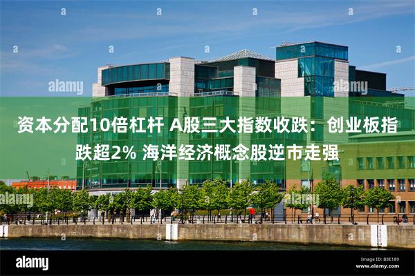 资本分配10倍杠杆 A股三大指数收跌：创业板指跌超2% 海洋经济概念股逆市走强